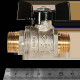 Кран шаровой BUGATTI Oregon ручка-бабочка НР-НР 1/2 03270022