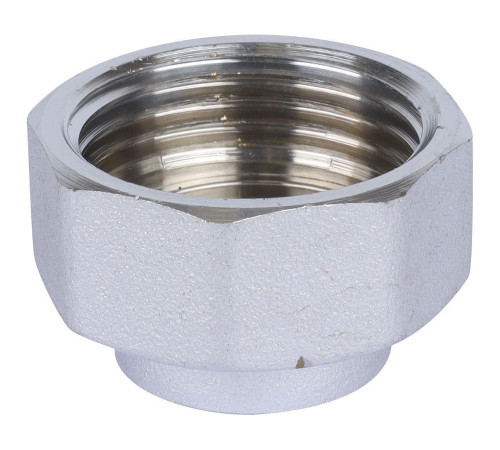 Переходник концевой для коллектора FAR хромированный 1 ВР х 1/2 ВР FK 4000 112