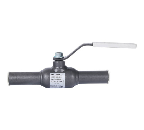 Кран шаровой под приварку ALSO КШП Ду 20 Ру 4,0 МПа сталь 20 КШ.П.020.40-01