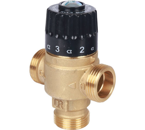 Клапан термостатический смесительный STOUT 3/4 НР 30-65 °C Kvs 1.8 SVM-0125-186520
