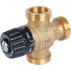 Термостатический смесительный клапан STOUT 1 НР 30-65 °C Kvs 1.8 SVM-0125-186525