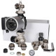 Насосно-смесительный узел STOUT SDG-0120 с байпасом и насосом Grundfos UPSO 25-65 130 мм SDG-0120-002002