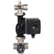 Насосно-смесительный узел STOUT SDG-0120 с байпасом и насосом Grundfos UPSO 25-65 130 мм SDG-0120-002002