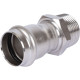 Ниппель переходной Sanha 9243G NiroSan пресс-НР 28x1 69243G281