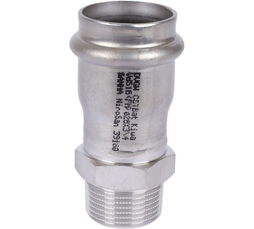 Ниппель переходной Sanha 9243G NiroSan пресс-НР 28x3/4 69243G2834
