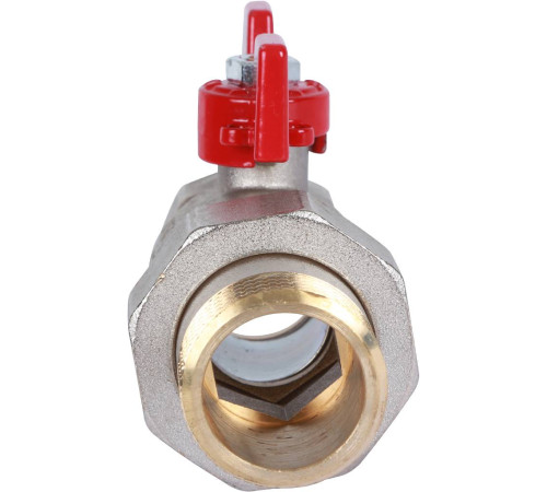 Кран шаровой ROMMER с американкой ВР/НР ручка бабочка 1 RBV-0005-0510225
