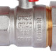 Кран шаровой ROMMER с американкой ВР/НР ручка бабочка 1 RBV-0005-0510225