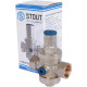 Редуктор давления STOUT PN25 3/4 ВР-ВР с выходом под манометр SVS-1008-000020