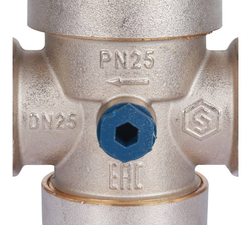 Редуктор давления STOUT PN25 1 ВР-ВР с выходом под манометр SVS-1008-000025