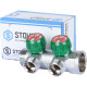 Коллектор регулирующий STOUT 1 2 отвода 3/4 EK SMB-6850-013402