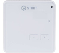 Беспроводной комнатный терморегулятор STOUT R-8z белый STE-0101-008003