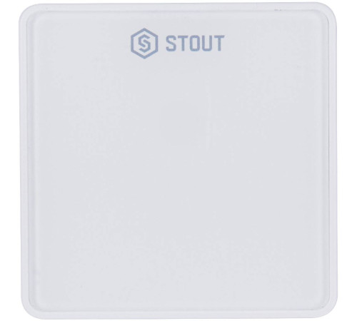 Беспроводной комнатный датчик STOUT C-8r белый STE-0101-008010