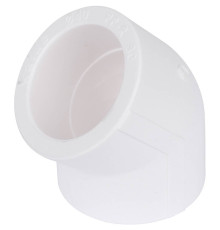 Угольник Kalde 45° 40 мм полипропиленовый белый 3212-elb-400045