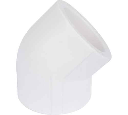 Угольник Kalde 45° 40 мм полипропиленовый белый 3212-elb-400045