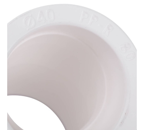 Угольник Kalde 45° 40 мм полипропиленовый белый 3212-elb-400045