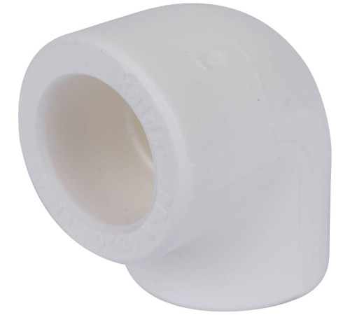 Угольник Kalde 90° 20 мм полипропиленовый белый 3212-elb-200000