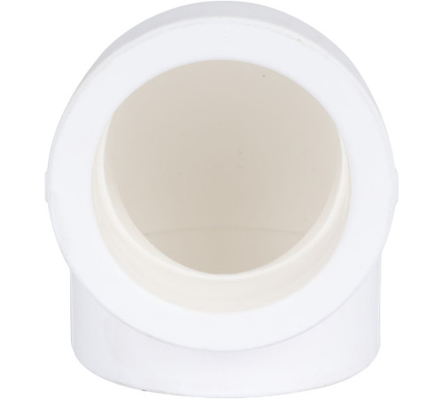 Угольник Kalde 90° 63 мм полипропиленовый белый 3212-elb-630000