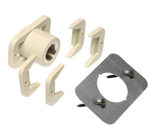 Муфта Ekoplastik PPR с внутренней резьбой и креплением для гипсокартона 20x1/2 SZS02020RCT