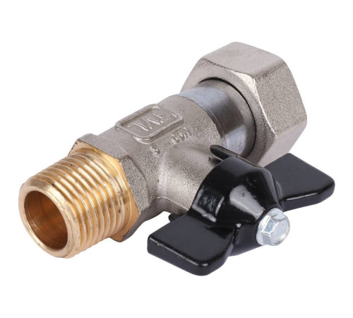 Кран шаровой STOUT 1/2x3/4 НР-накидная гайка бабочка SVB-1009-001520