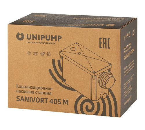 Канализационная насосная станция UNIPUMP SANIVORT 405 M 62916