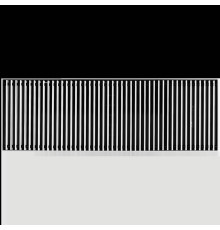 Конвектор внутрипольный ROMMER RCN 80х260х800 мм с роликовой решеткой анодированный алюминий RCN2-1000-0826080