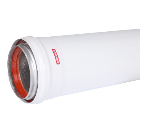Удлинитель дымохода утепленный ROMMER 80/100 мм 500 мм RCA-0080-800500