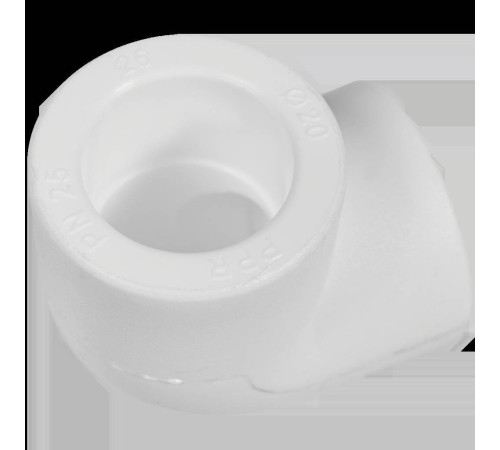 Угольник Pro Aqua 20 мм 90° PP-R белый PA13008P