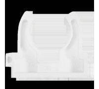 Опора одинарная Pro Aqua PP-R 25 мм белая PA18010P