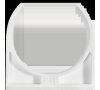 Опора одинарная Pro Aqua PP-R 63 мм белая PA18018P