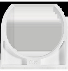 Опора одинарная Pro Aqua PP-R 63 мм белая PA18018P