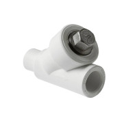 Фильтр сетчатый косой Pro Aqua 25 мм PP-R Н-В белый PA450010
