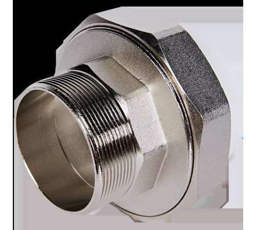 Муфта комбинированная разъемная Pro Aqua PP-R 75x2 1/2 НР белая PA21026
