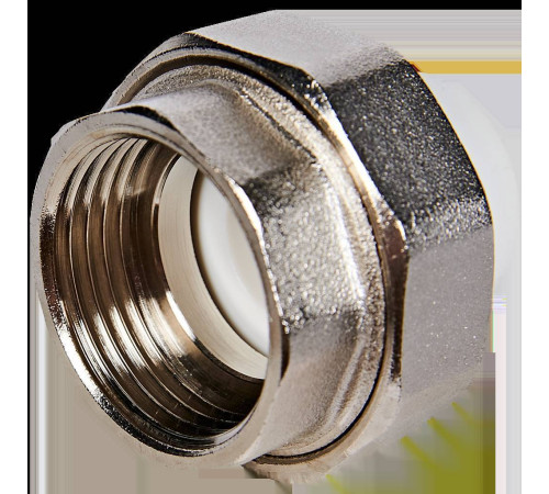 Муфта комбинированная разъемная Pro Aqua PP-R 20x1/2 ВР белая PA20008