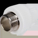 Муфта комбинированная Pro Aqua PPR НР 25х3/4 белая PA23014P