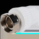 Муфта Pro Aqua PP-R 32 мм х 1 1/4 с накидной гайкой белая PA29019