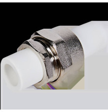 Соединение разъемное комбинированное Pro Aqua PP-R 25х1 белое PA72010