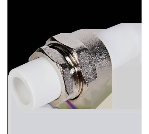 Соединение разъемное комбинированное Pro Aqua PP-R 25х1 белое PA72010