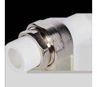 Соединение разъемное комбинированное Pro Aqua PP-R 32х1 1/4 белое PA72012