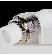 Соединение разъемное комбинированное Pro Aqua PP-R 32х1 1/4 белое PA72012