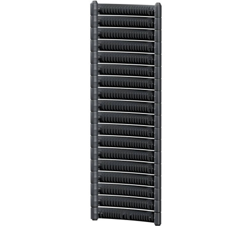 Радиатор биметаллический RIFAR CONVEX 500 18 секций вертикальный нижнее подключение Титан RC50.VC-18 TITAN