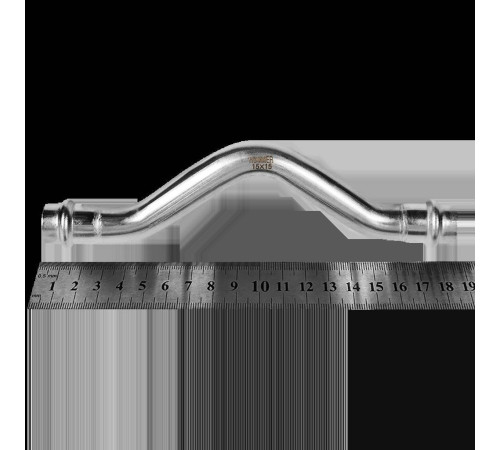 Обвод ROMMER 15 мм нержавеющая сталь пресс RSS-0006-000015