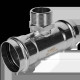 Тройник-переходник пресс-НР ROMMER 54x1 1/4 нержавеющая сталь RSS-0016-054114