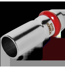 Муфта переходная ниппель-раструб ROMMER из нержавеющей стали пресс 22х18 мм RSS-0020-002218