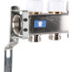 Коллекторная группа из нержавеющей стали с расходомерами ROMMER 6 выходов RMS-1200-000006