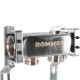 Коллектор из нержавеющей стали ROMMER для радиаторной разводки 2 выхода RMS-4401-000002