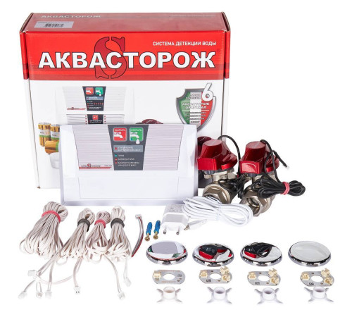 Система защиты от протечек Аквасторож Эксперт+ 3/4 RuB Оригинал Э+22040Р