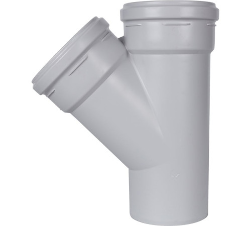 Тройник канализационный бесшумный STOUT 110x110 мм 45° SKB-0015-111145