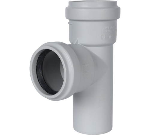 Тройник канализационный бесшумный STOUT 58x58 мм 87.5° SKB-0016-585887