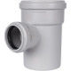 Тройник канализационный бесшумный STOUT 110x58 мм 87.5° SKB-0016-115887
