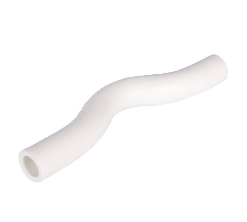 Обводное колено Политэк 25 мм полипропиленовое белое 9000030025